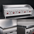 Thumbnail image #3 for MagiKitch'n 60-Inch Countertop Gas Griddle with Solid State Thermostat and Matchless Ignition