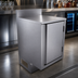 Thumbnail image #4 for BK Resources Call Series Stainless Steel Underbar Cabinet with Flat Top and Pedestal Base