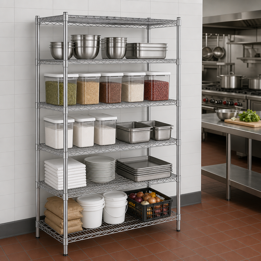 Five-Tier Storage