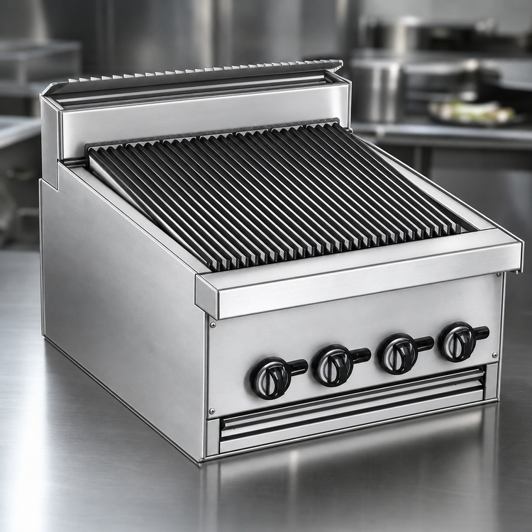 Product image #3 for Jade Range Bistro JBR-48B-M 48" Modular Gas Charbroiler with Stub Back