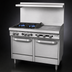 Thumbnail image #3 for Southbend S-Series 48-Inch Gas Restaurant Range with 2 Open Burners, 36-Inch Griddle, and 2 Space-Saver Ovens
