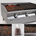 Thumbnail image #3 for RedHots Chef Line 48-Inch Countertop Natural Gas Lava Rock Charbroiler