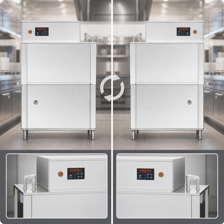 Product image #3 for Blakeslee RC44 HR Single-Tank High-Temp Conveyor Dishwasher with Heat Recovery