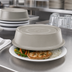 Thumbnail image #4 for Cambro Versa Camcover Round Fiberglass Plate Cover, 9-9/16 Inch Inside Diameter, Granite Gray