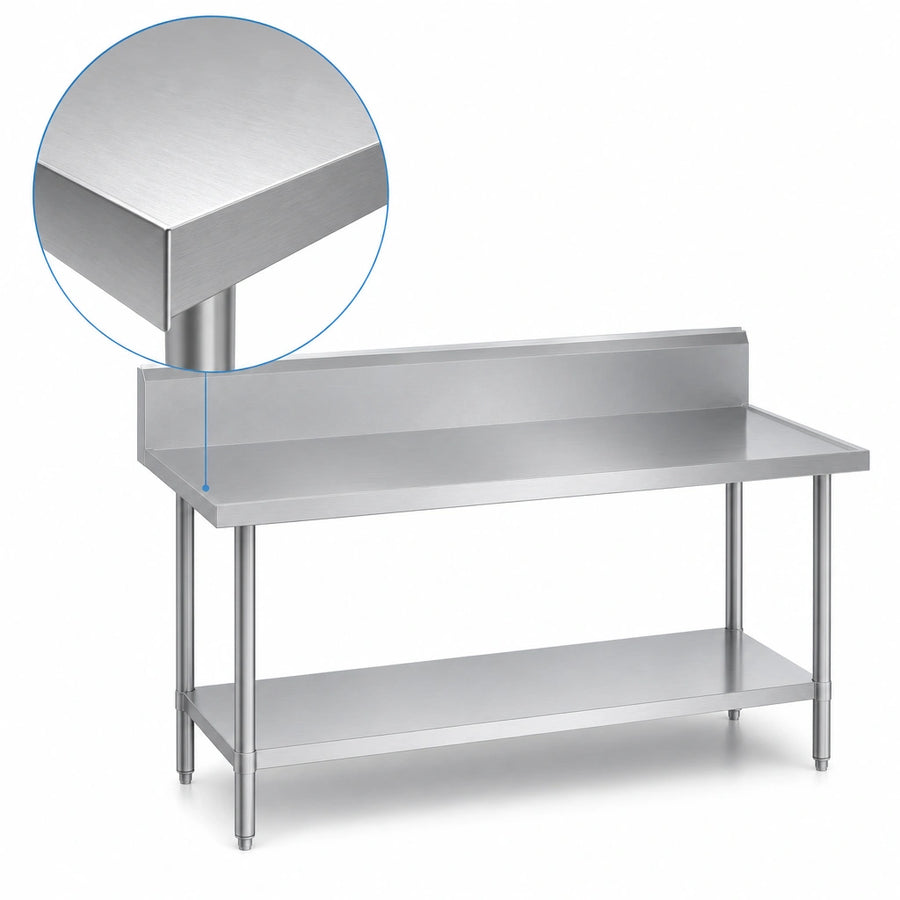 14-Gauge 300 Series Stainless Steel Top