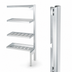 Thumbnail image #3 for Channel Aluminum Cantilevered Shelving Right Upright, 72-Inch High