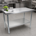 Thumbnail image #3 for John Boos Stallion Economy Stainless Steel Work Table, 84