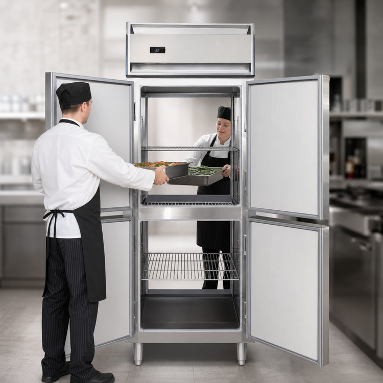 Product image #3 for Continental Refrigerator Designer Line DL1WE-PT-HD Extra-Wide Pass-Thru Heated Holding Cabinet