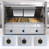 Thumbnail image #3 for Howard-McCray 52-1/2-Inch Full-Service Hot Food Case with 3 Wells, White Exterior