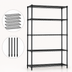 Thumbnail image #3 for Quantum Stationary Wire Shelving Starter Kit, 72