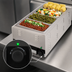 Thumbnail image #3 for APW Wyott X*PERT CW-3AI Electric Countertop Food Pan Warmer/Rethermalizer, 28-1/2 Qt., 4-Compartment, 1/3-Size Pan
