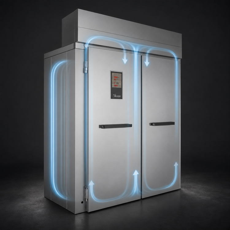 Product image #3 for Baxter PW2E Double Wide Roll-In Proofer Cabinet, 60.5-Inch Deep, Electric Heat