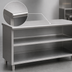 Thumbnail image #3 for Spec-Master 72-Inch Stainless Steel Plate Cabinet with Hinged Doors
