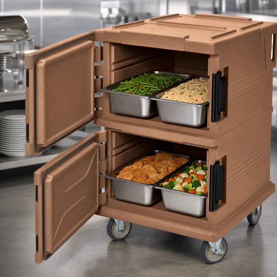 Double-Compartment Front-Loading Design