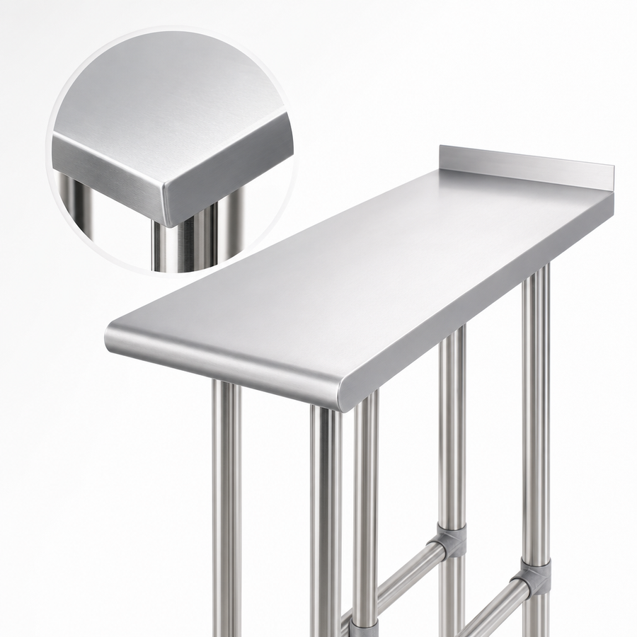 18-Gauge Stainless Steel Top