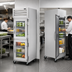 Thumbnail image #3 for True SPEC SERIES 1-Section Pass-Thru Reach-In Refrigerator with 2 Half Glass Front Doors and Solid Rear Door