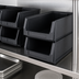 Thumbnail image #3 for Quantum Magnum Stackable Shelf Bin, 19-3/4 x 12-3/8 x 7-7/8 Inch, Black