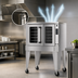 Thumbnail image #3 for Southbend Platinum Full-Size Single Deck Electric Convection Oven, 11 kW, Touchscreen Controls, Independent Doors, Ventless