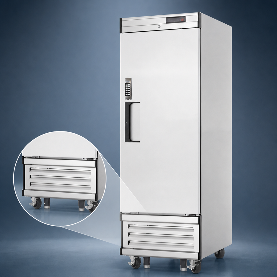 Bottom-Mounted Self-Contained Refrigeration