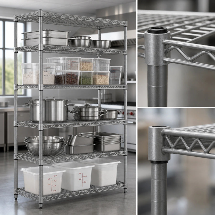 Patented QuadTruss Shelves