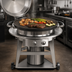 Thumbnail image #4 for Evo Professional Wheeled Cart Outdoor Propane Gas Display Cooking Station