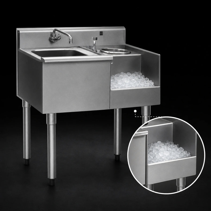Right-Side 24-Inch Ice Bin