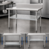 Thumbnail image #3 for Eagle Group Adjustable Galvanized Work Table Undershelf for 24-Inch x 30-Inch Tables