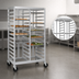 Thumbnail image #3 for Panco Four-Compartment Mobile Tray Rack for 10