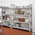 Thumbnail image #4 for Cambro Camshelving Premium 4-Tier Add-On Polymer Shelving Unit, 36 W x 24 D x 84 H Inches