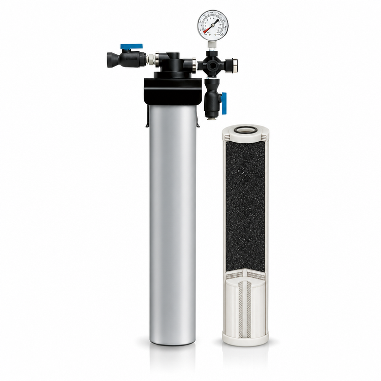 Product image #3 for Everpure QC7I Single 4FC5 Commercial Water Filtration System, 15,000-Gallon Capacity, 5-Micron, 2.5 GPM