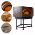 Thumbnail image #3 for Univex Stone Hearth Pentagonal Gas Pizza Dome Oven, 5 x 12-Inch Pizza Capacity