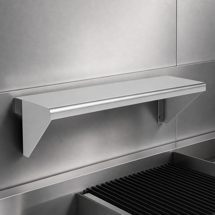 Product image #3 for Vulcan 60-Inch Stainless Steel Plate Rail for VACB60 Counter Model Gas Charbroiler