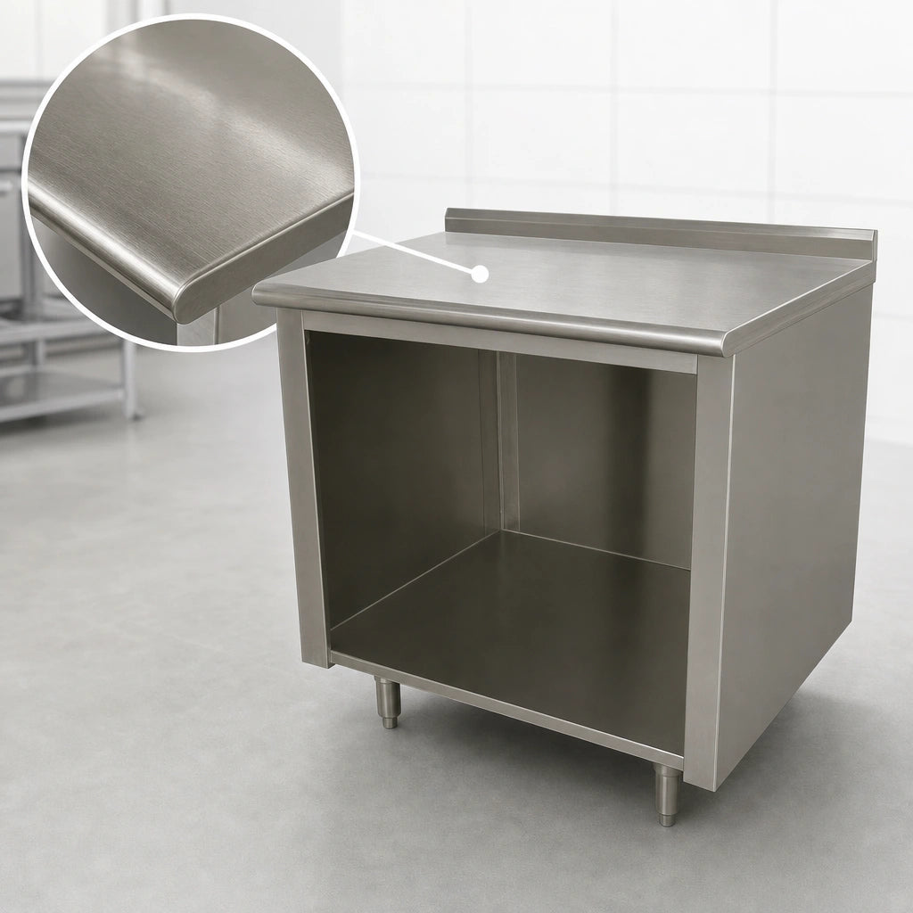 14-Gauge 304 Stainless Steel Top