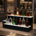 Thumbnail image #4 for Krowne Royal Series 2-Tier LED Countertop Liquor Display, 24-Inch, 12-Bottle Capacity, Left Cord