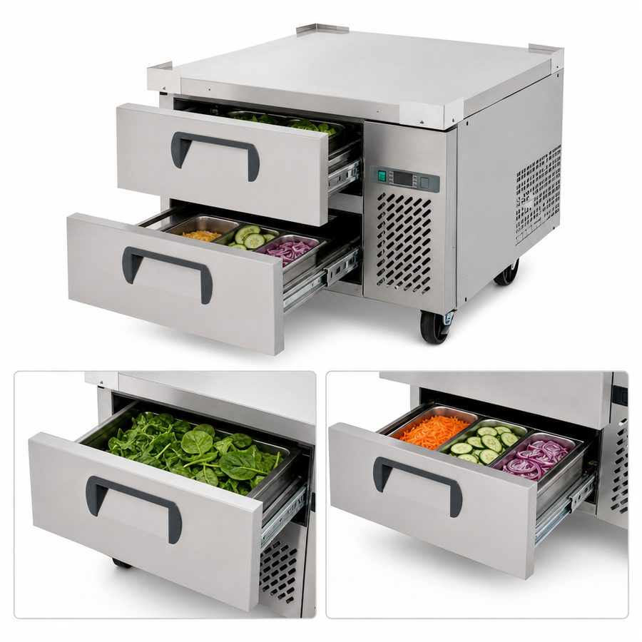 Two Refrigerated Drawers