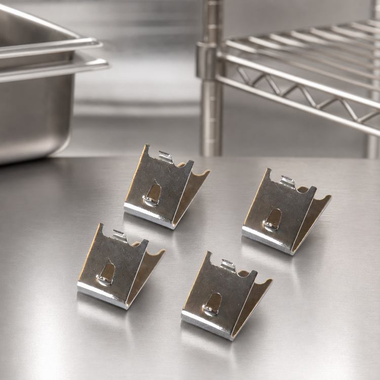 Product image #3 for Kelvinator Commercial Shelf Clips, 4-Pack