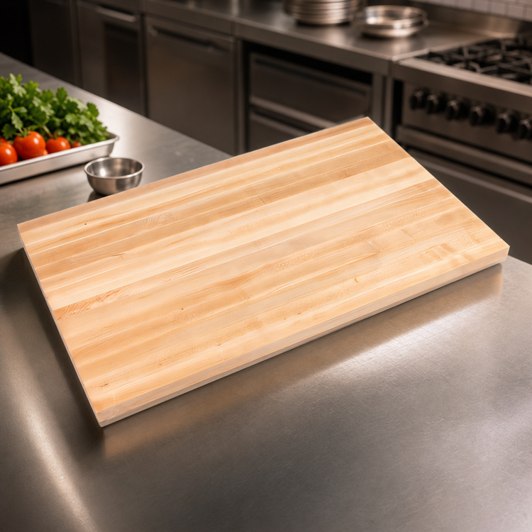 Product image #3 for Boos Block Edge Grain Maple Kitchen Countertop, 132 x 27 x 3 Inches, Varnique Finish