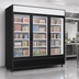 Thumbnail image #3 for Excellence Commercial Products TKOF-62 3-Section Glass Door Freezer Merchandiser