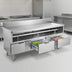 Thumbnail image #2 for La Rosa Refrigeration L-75178-30 78-Inch Refrigerated Equipment Stand with 4 Drawers, Remote
