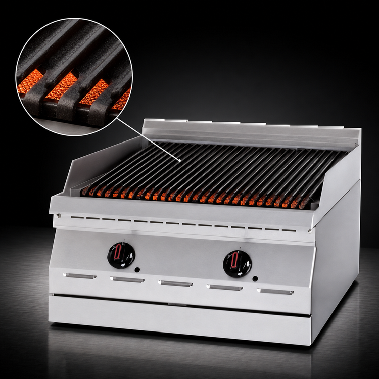 Product image #3 for Garland Designer Series 36-Inch Countertop Gas Charbroiler