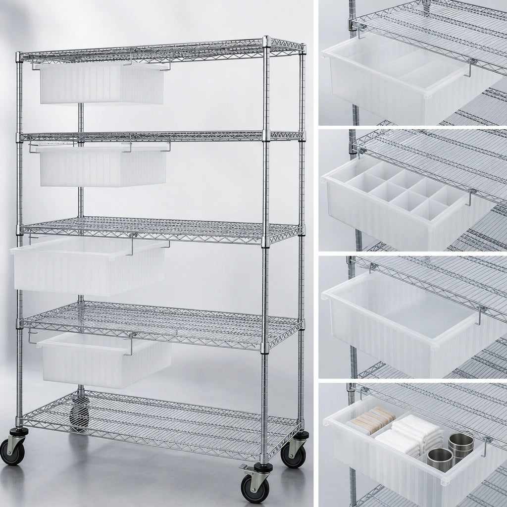 Four Modular Drawers