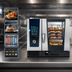 Thumbnail image #3 for RATIONAL iCombi Pro 6-Half Size Electric Countertop Combi Oven, 208/240V, 1-Phase