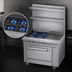 Thumbnail image #3 for Southbend Platinum 36-Inch Heavy Duty Modular Commercial Gas Range with 4 Open Burners and 12-Inch Griddle