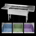 Thumbnail image #3 for Advance Tabco 3-Compartment Fabricated Sink with 24