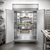 Thumbnail image #3 for Continental Refrigerator Designer Line DL2WE-PT Extra Wide Pass-Thru Heated Cabinet