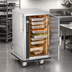 Thumbnail image #4 for FWE Mobile Heated Holding Cabinet with Humi-Temp Heat & Humidity System, 10-Pan Capacity, Stainless Steel