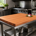 Thumbnail image #3 for Boos Block American Cherry Edge Grain Kitchen Countertop, 48 x 38 x 2-1/4-Inch, Oil Finish
