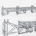 Thumbnail image #3 for Metro Super Erecta Double Direct Wall Mount Shelf Support for 14-Inch Shelves, Stainless Steel
