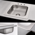 Thumbnail image #3 for Advance Tabco Smart Series Single Bowl Drop-In Sink, 13 x 19 Inch Overall, 10 x 14 x 10 Inch Bowl