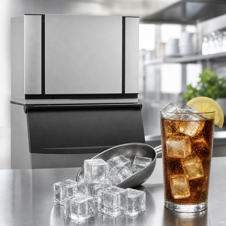 Product image #4 for Ice-O-Matic Elevation Series CIM0636FR Modular Cube Ice Maker, Full-Size Dice Cubes, 30-Inch Wide, Air-Cooled Remote Condenser